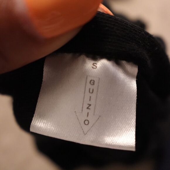 Guizio Small Inside out‎ Joggers Distressed Track Sweatpant Black - Picture 7 of 11